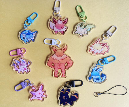 eevee keychains